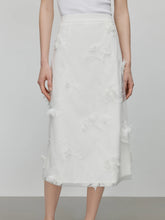 Acetate Embroidered Shirt & Skirt Set – Premium Office Elegance