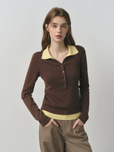 Color Block Knit Sweater – Vintage-Inspired Cozy Layers