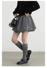 High-Waist Bubble Skirt – Playful A-Line Charm