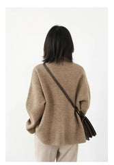 Cozy Turtleneck Knit Sweater – Minimalist Winter Staple