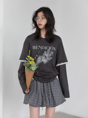 Patchwork Lace Tee – Romantic Everyday Twist