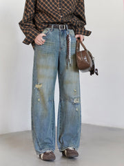 Wide-Leg Retro Denim Pants – Timeless Streetwear