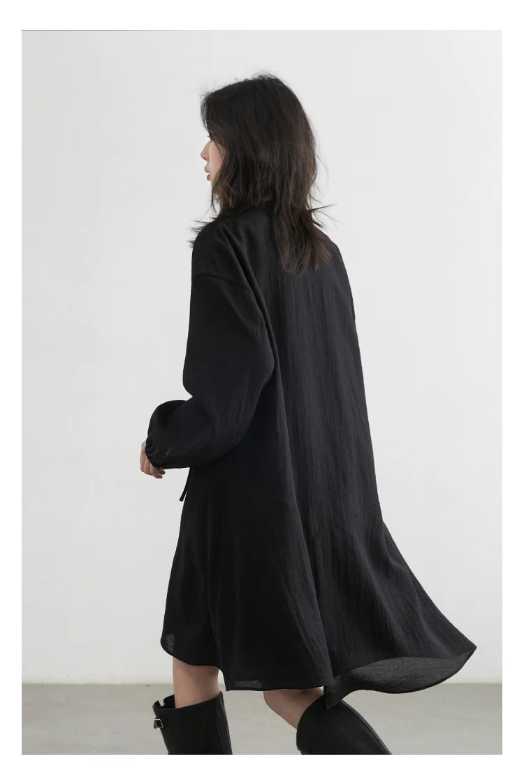 V-Neck Ruffled Maxi Dress – Romantic A-Line Flow