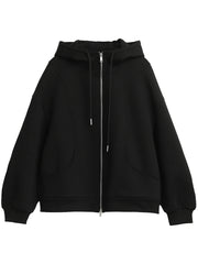 Drawstring Hooded Sweatshirt – Sporty BF Style Jacket