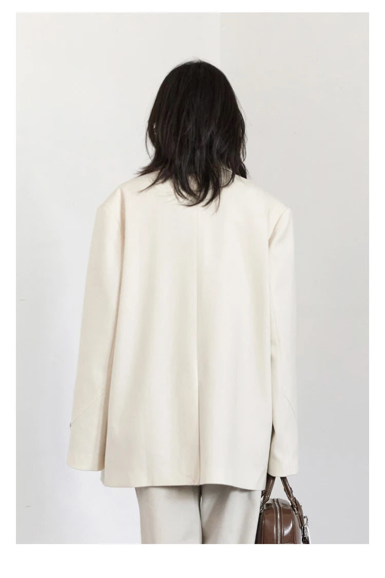 Single Breasted Casual Blazer – Effortless Power Layer