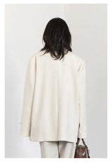 Single Breasted Casual Blazer – Effortless Power Layer