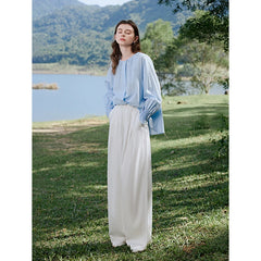 Classic High-Rise Denim Pants – Timeless Everyday Fit