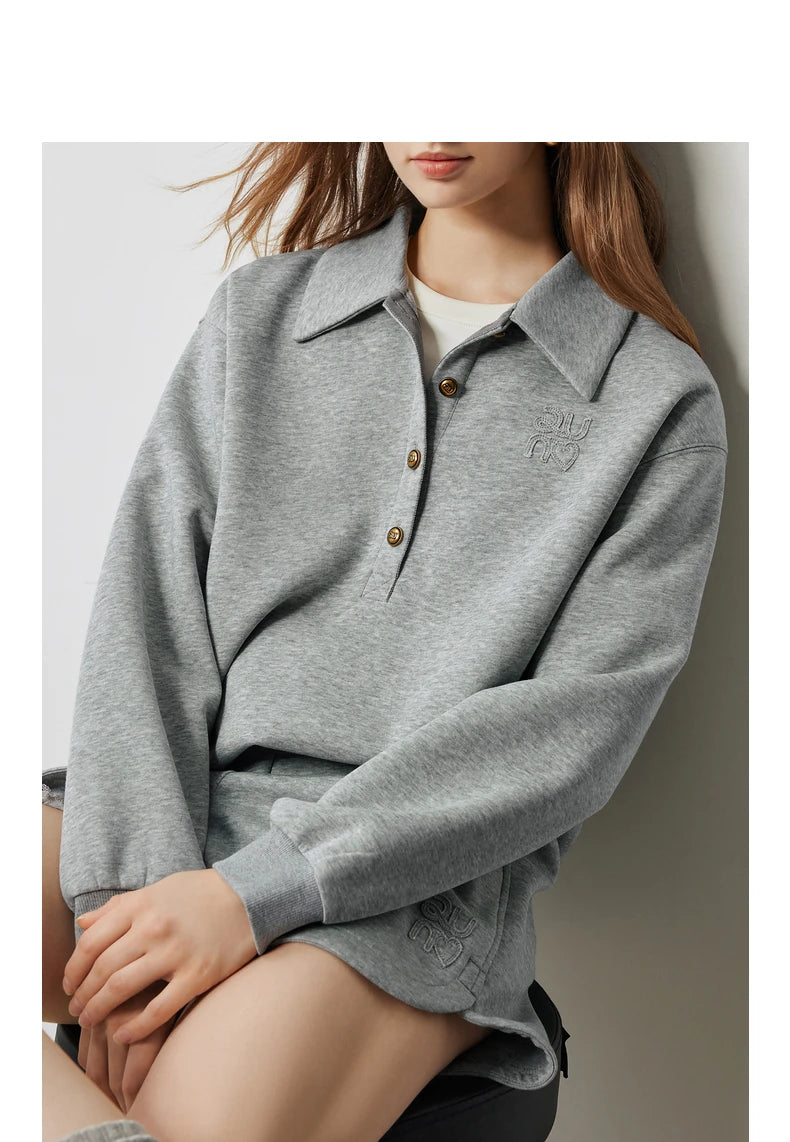 Casual Hoodie & Shorts Set – Relaxed Sporty Chic