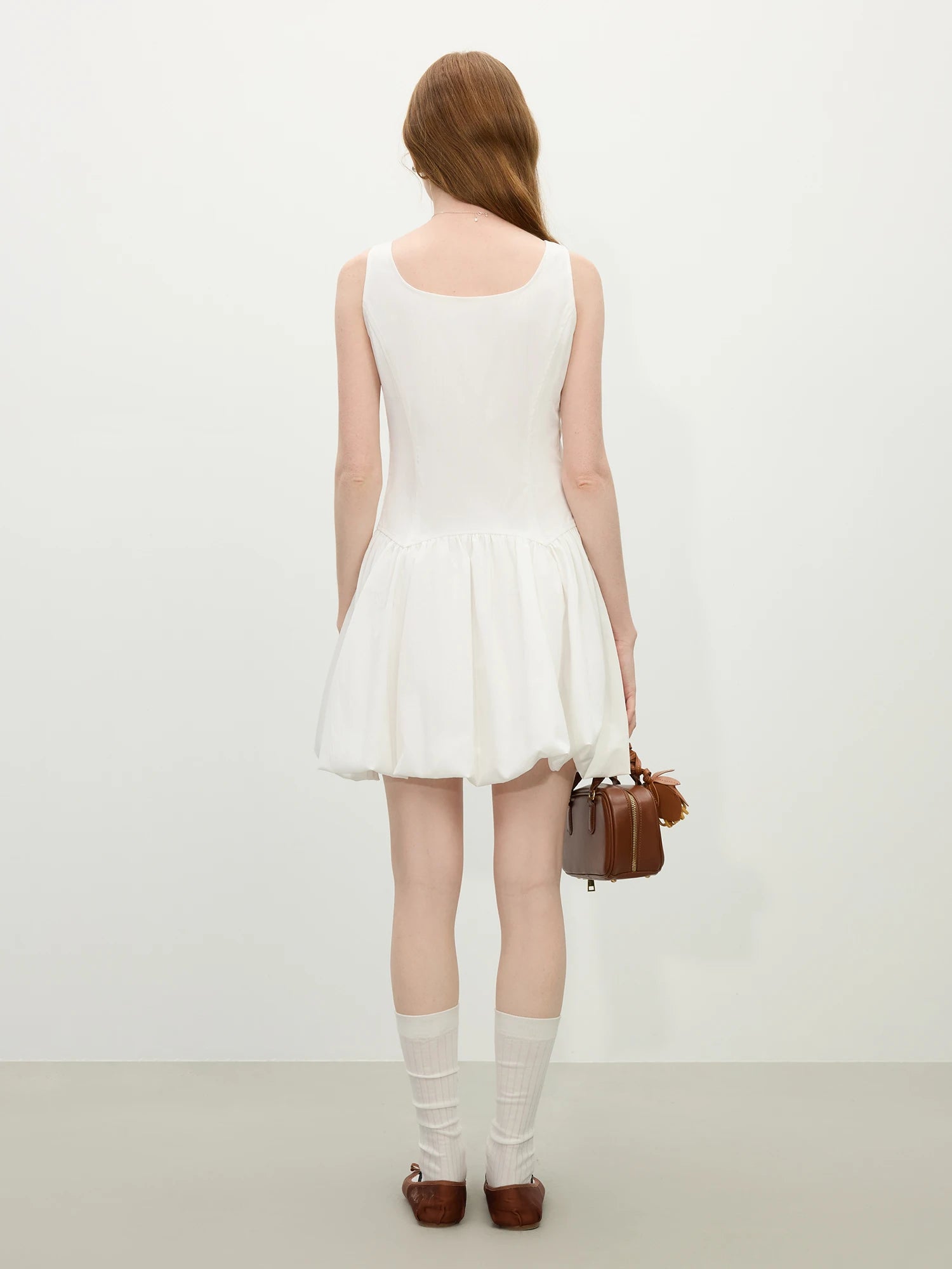 Girly Sleeveless Vest Dress – Playful Chic Silhouette