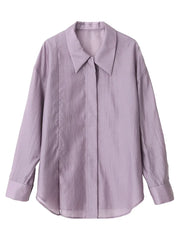 Sheer Loose Shirt – Lightweight Summer Chic