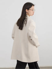 Oversized Single Breasted Blazer – Relaxed Office Chic