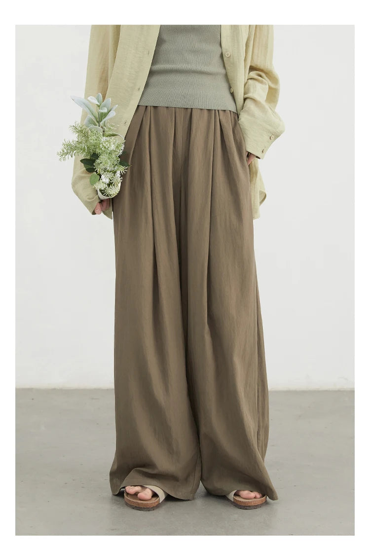 Elegant High-Waist Wide Leg Pants – Effortless Chic for Every Occasion