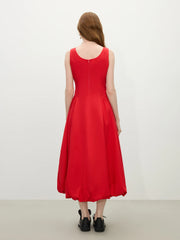 Girly Sleeveless Vest Dress – Playful Chic Silhouette