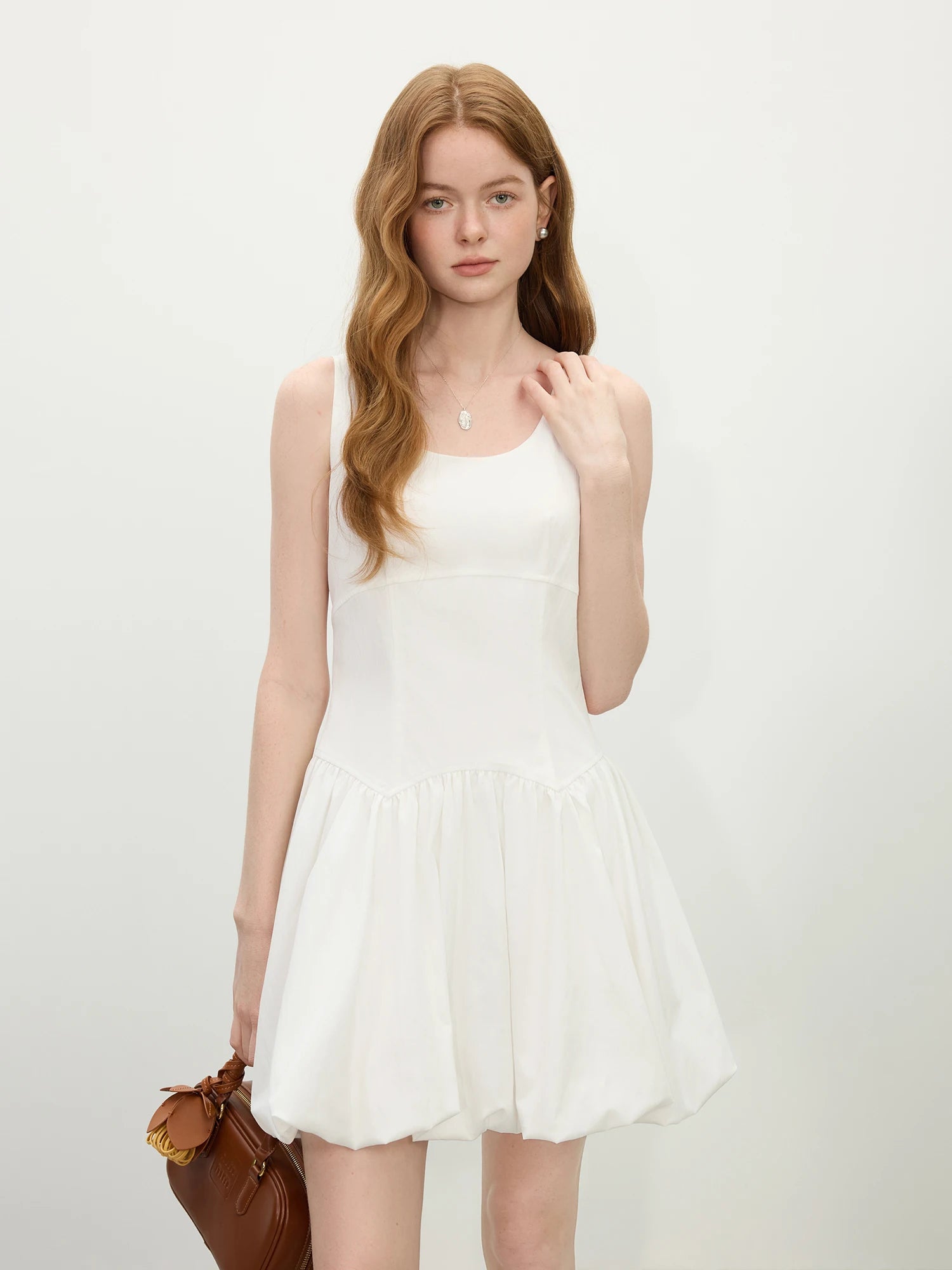 Girly Sleeveless Vest Dress – Playful Chic Silhouette