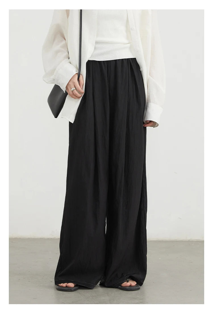 Elegant High-Waist Wide Leg Pants – Effortless Chic for Every Occasion
