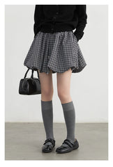 High-Waist Bubble Skirt – Playful A-Line Charm