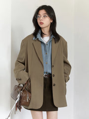Single Breasted Casual Blazer – Effortless Power Layer