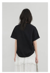 Cat Embroidered Tee – Playful Streetwear Staple