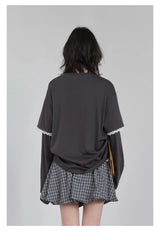 Patchwork Lace Tee – Romantic Everyday Twist