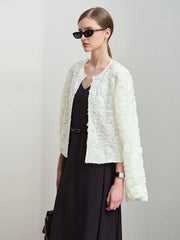 Floral Short Jacket – Romantic Elegant Outwear