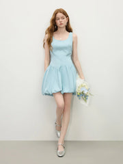 Girly Sleeveless Vest Dress – Playful Chic Silhouette