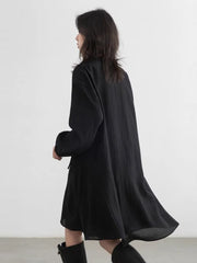 V-Neck Ruffled Maxi Dress – Romantic A-Line Flow