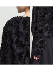 Floral Short Jacket – Romantic Elegant Outwear