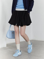 High-Waist Bubble Skirt – Playful A-Line Charm