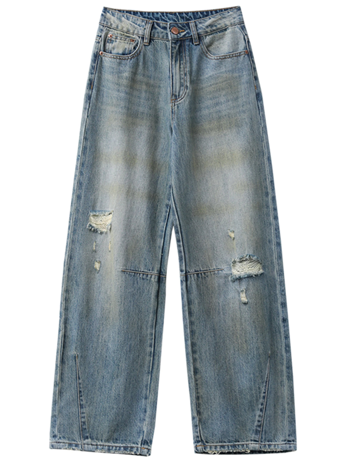 Wide-Leg Retro Denim Pants – Timeless Streetwear
